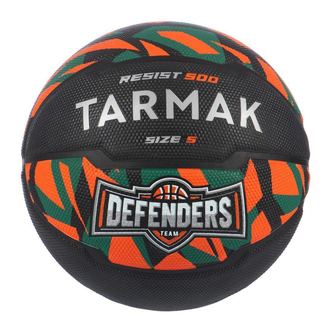 Kids' Beginner Basketball R500, Hydrangea Blue, No Color, large image number 12