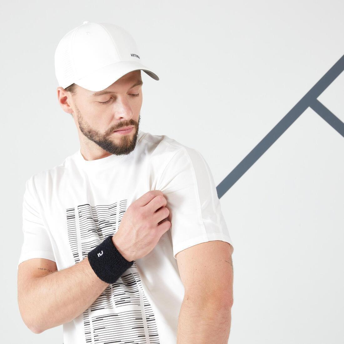Men Tennis T-Shirt Tts Soft, Beige, , large image number 1