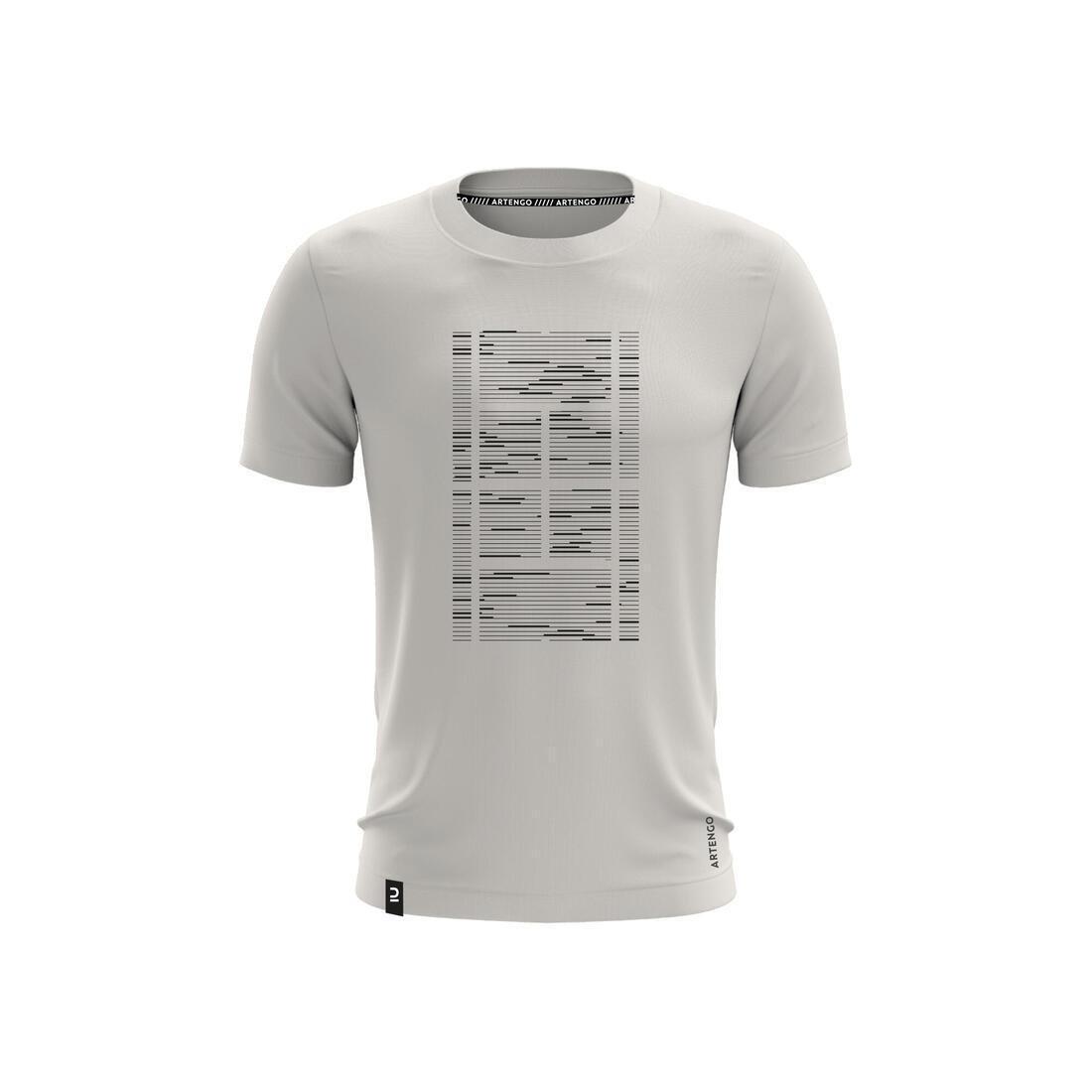 ARTENGO - Men Tennis T-Shirt Tts Soft, Beige