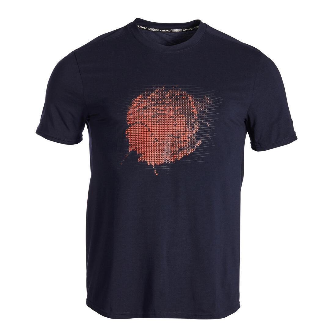 Men Tennis T-Shirt Tts Soft, Beige, , large image number 9