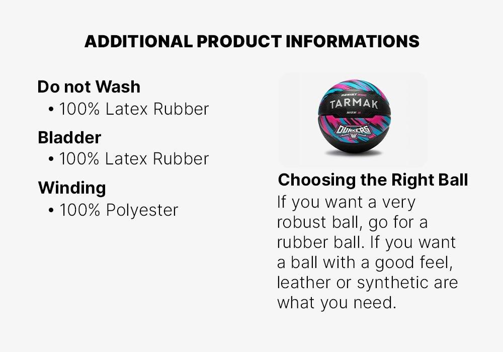 Kids / Women Beginner Basketball - R500, Multicolour, No Color, medium