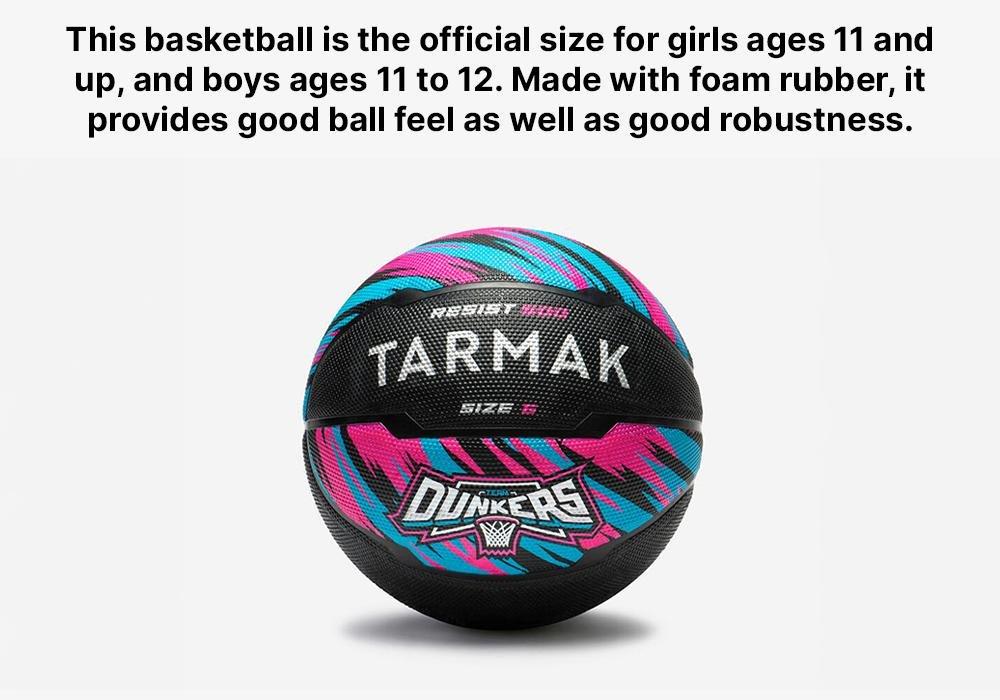 Kids / Women Beginner Basketball - R500, Multicolour, No Color, medium