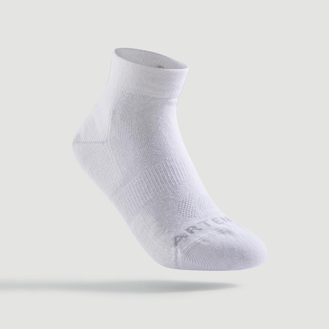 Kids Mid Sports Socks - Tri-Pack RS 160, Yellow, , large image number 14