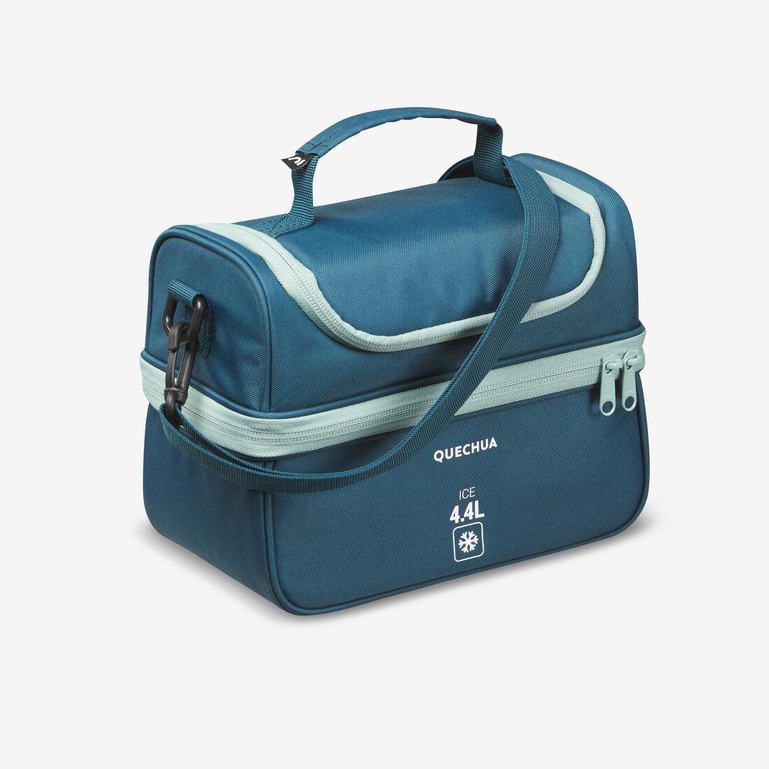 QUECHUA - Insulated Lunch Box - 2 Food Boxes Included - 4.4 L, Blue