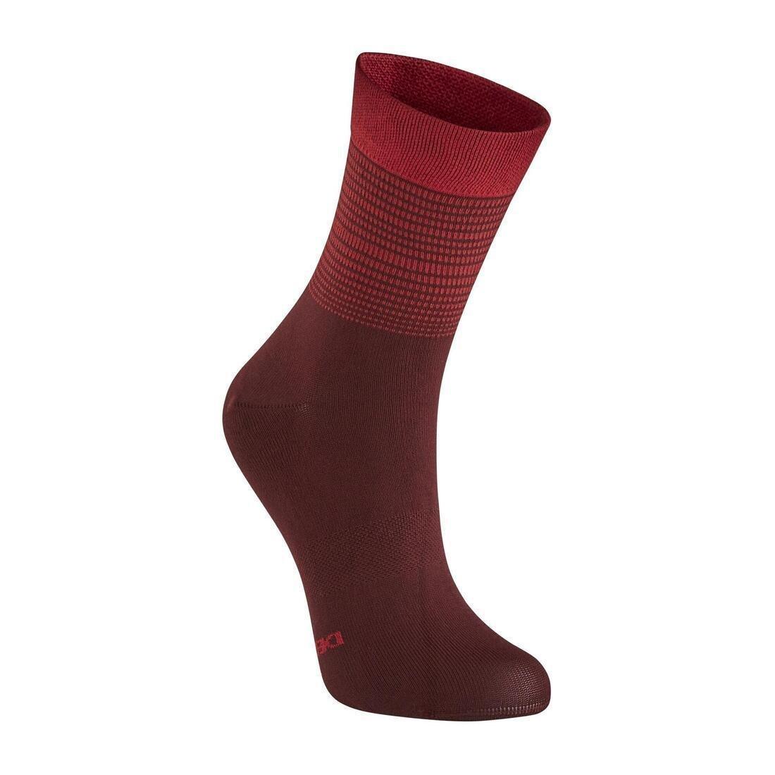 VAN RYSEL--ROADR 520 GRAPHIC S OCKS BDX, , medium