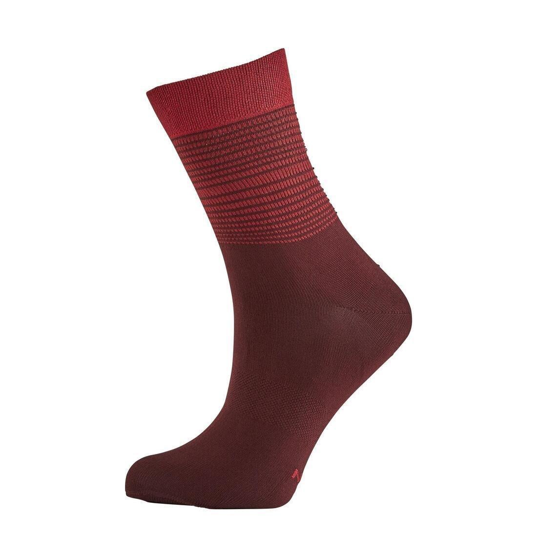 VAN RYSEL--ROADR 520 GRAPHIC S OCKS BDX, , large image number 1