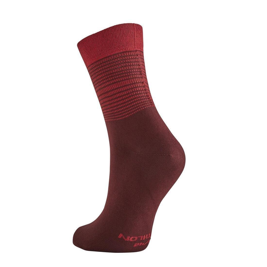 VAN RYSEL--ROADR 520 GRAPHIC S OCKS BDX, , large image number 2