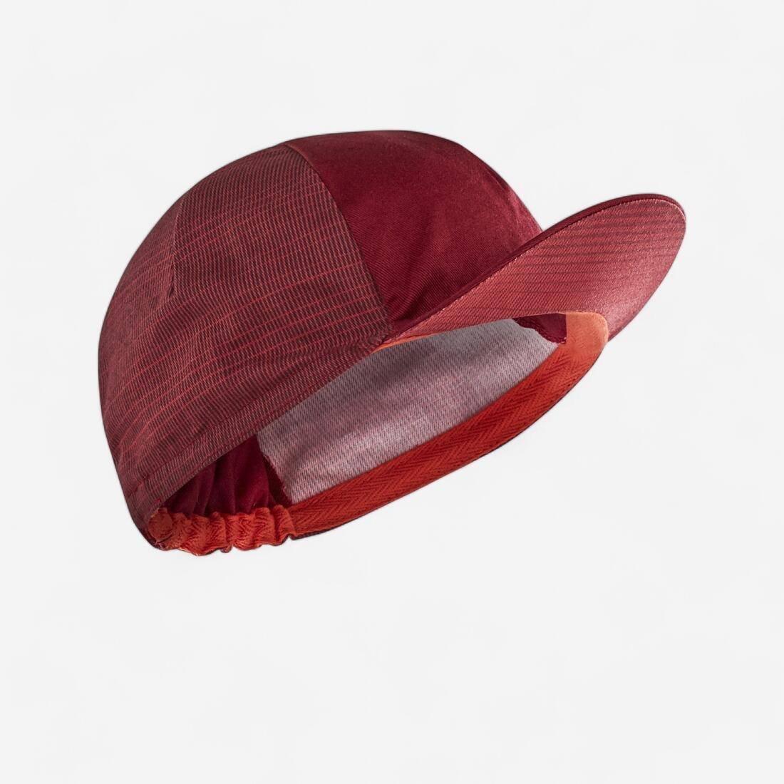 Cycling Cap - RoadR 500, Burgundy, No Color, large image number 0