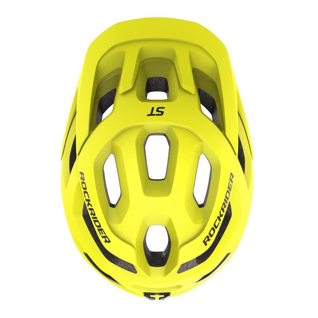 Yellow mountain on sale bike helmet