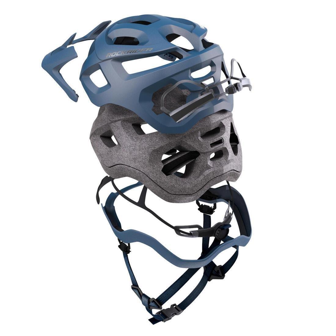 Montain Bike Helmet St500, Grey, , large image number 6