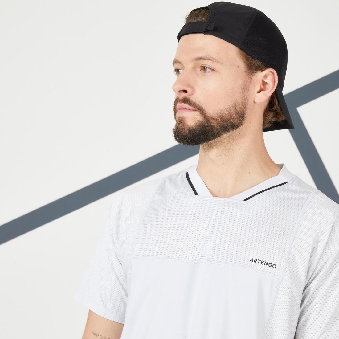 Tennis Cap Tc 100, Black, No Color, large image number 4