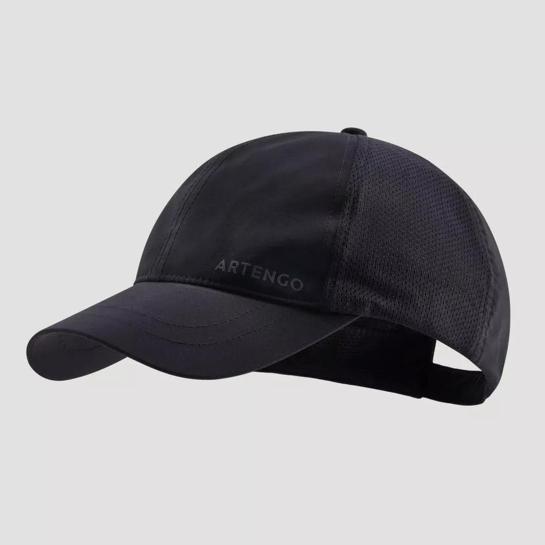 Tennis Cap Tc 100, Black, No Color, large image number 5