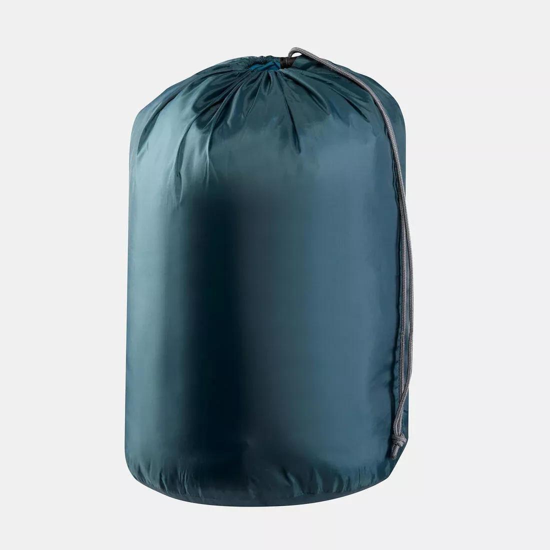 Carry Bag for Sleeping Bags and Camping Mattresses, Dark Petrol Blue, No Color, large image number 0
