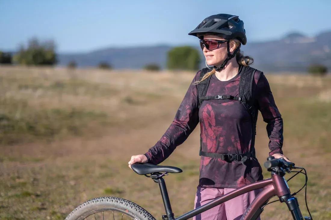 Mountain Bike Helmet - ST 500, Green, No Color, large image number 8