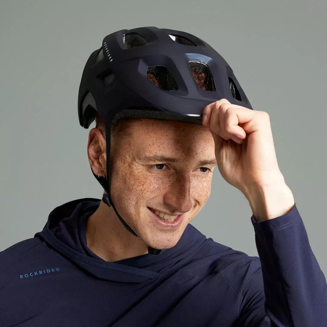 ASPHALT BLUE Mountain Bike Helmet EXPL 100, , large image number 9