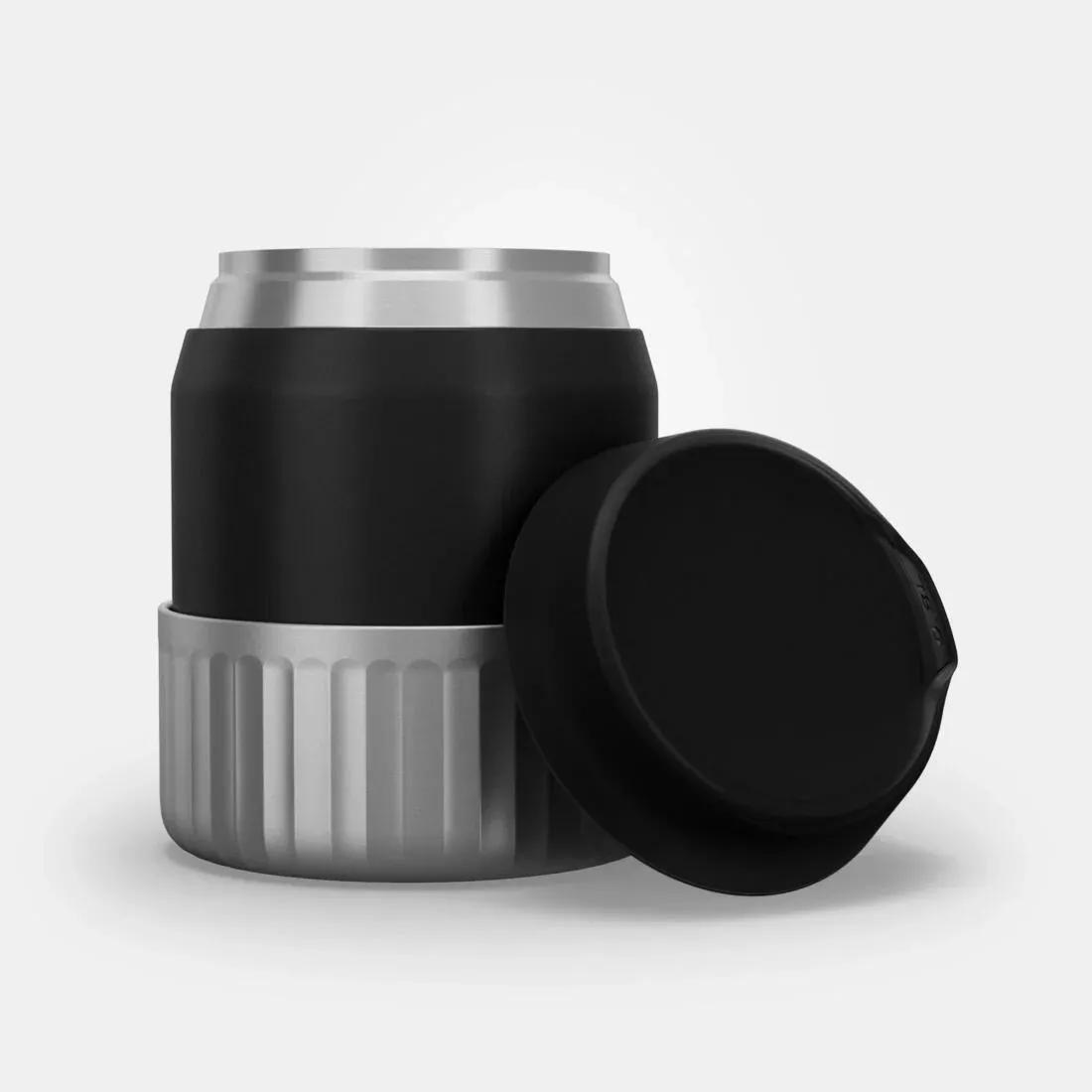 Stainless Steel Isothermal Food Box For Hiking Mh500 With Bowl, Sage Green, No Color, large image number 11