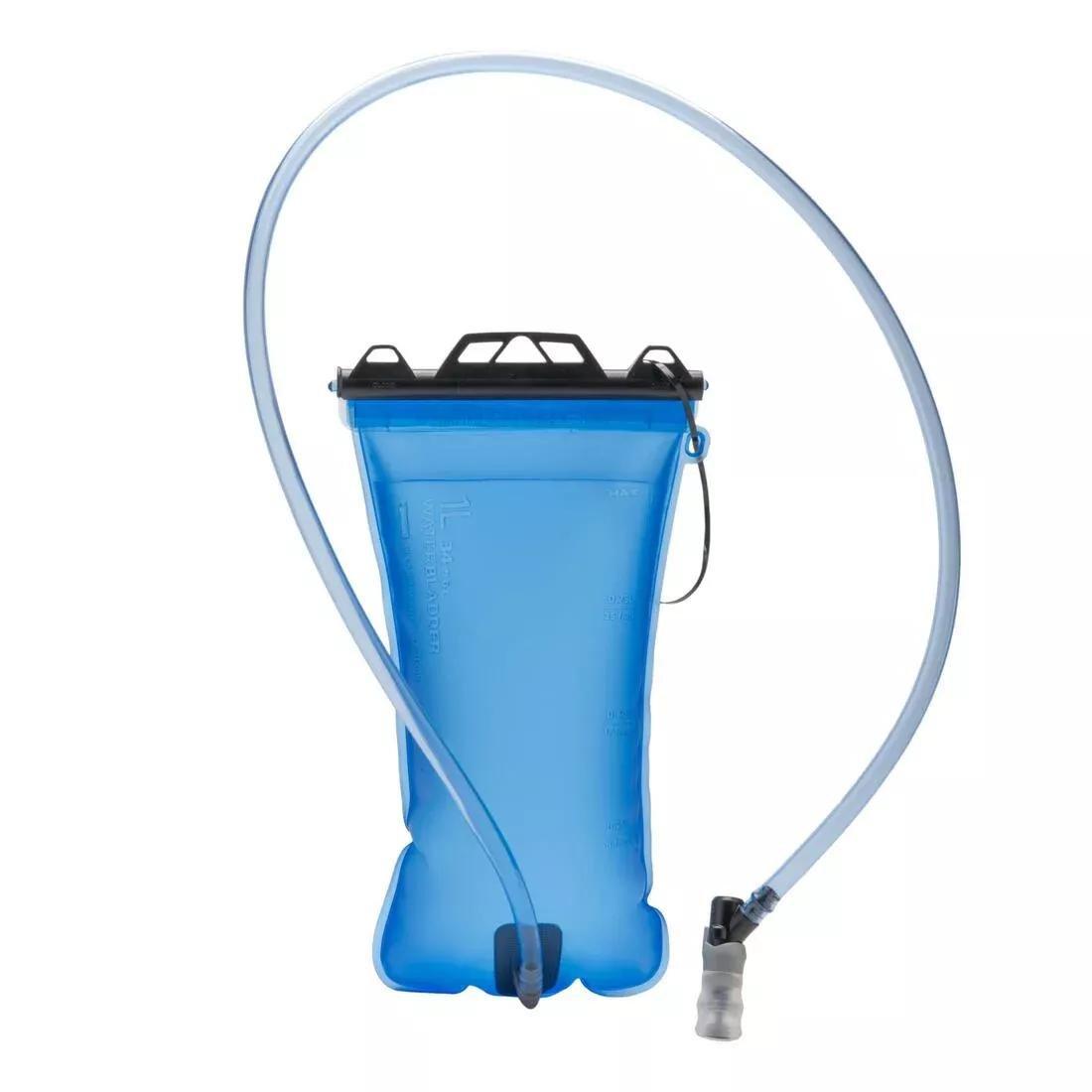 Water Bladder- 1 Litre - Trail Running, Blue, No Color, large image number 0