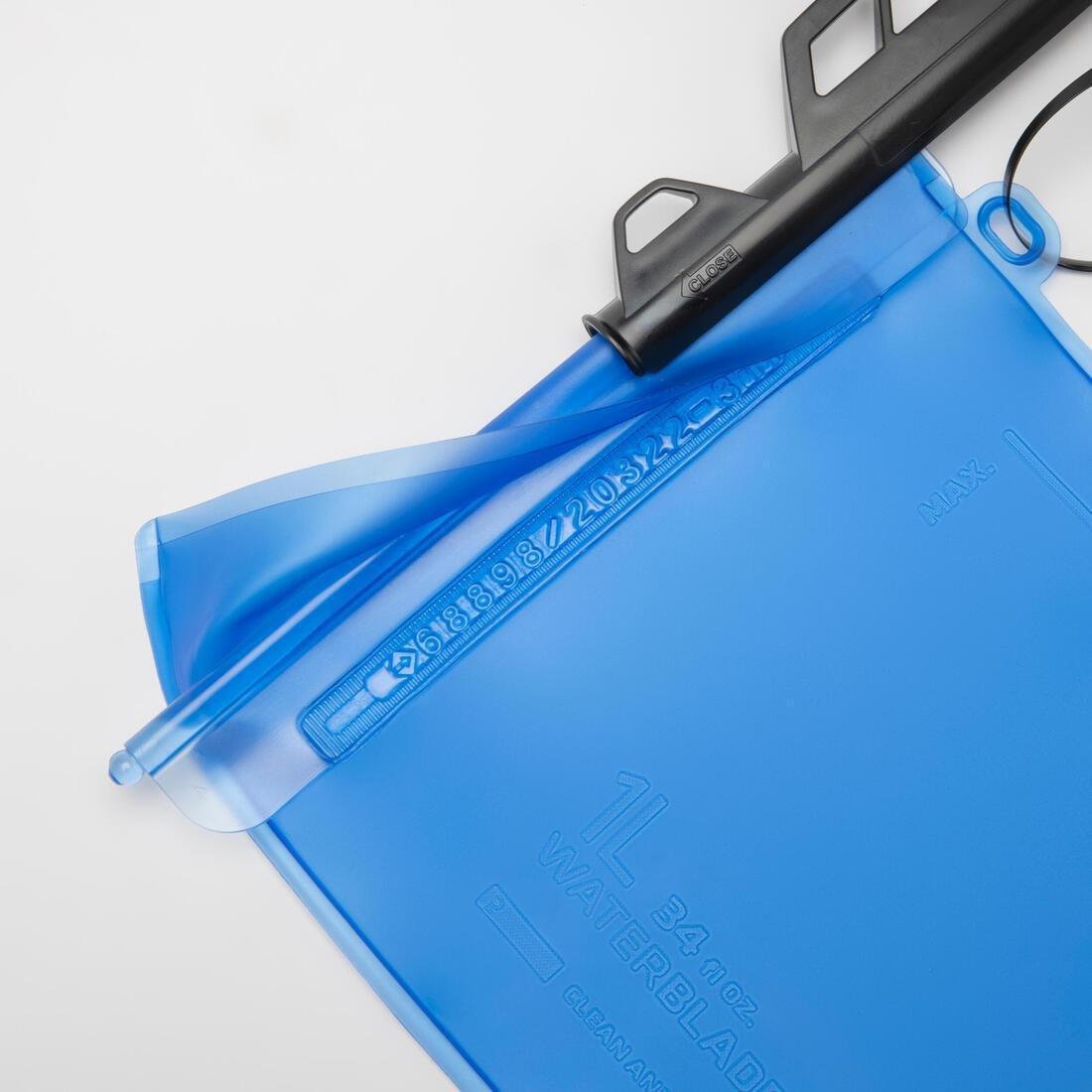 Water Bladder- 1 Litre - Trail Running, Blue, No Color, large image number 3
