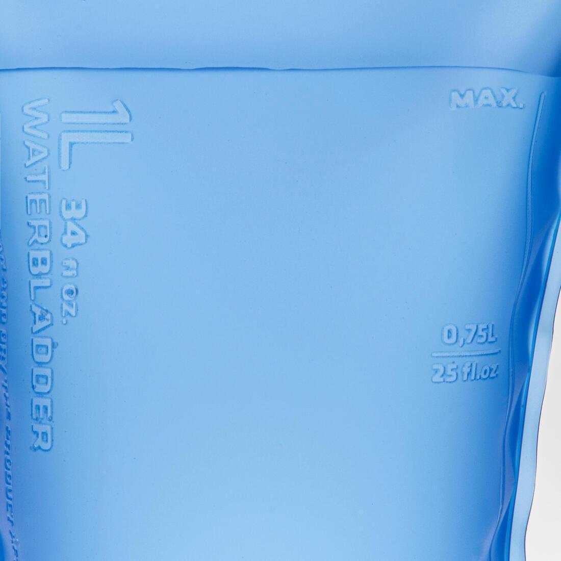 Water Bladder- 1 Litre - Trail Running, Blue, No Color, large image number 7
