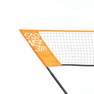 PERFLY - Badminton Easy Net Orange Pop, Fluo Pale Mango