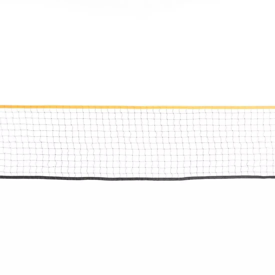 PERFLY - Badminton Easy Net Orange Pop, Fluo Pale Mango