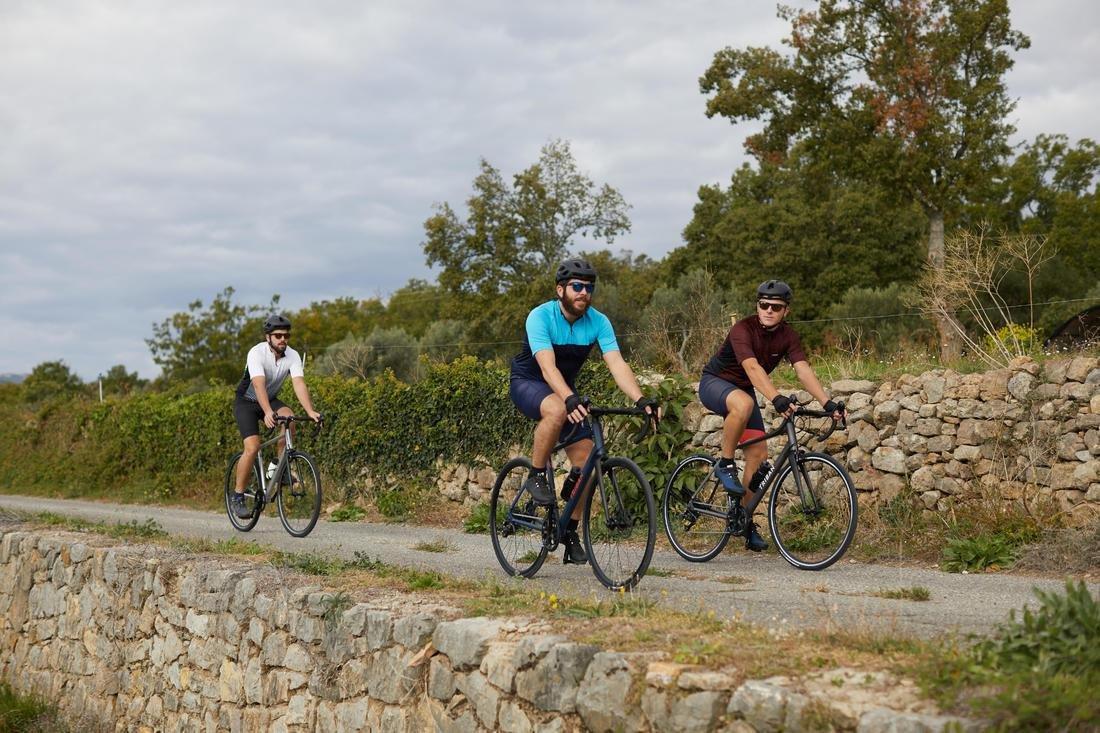 Road Bike Triban Rc 120 Disc Brake, Grey, No Color, large image number 7