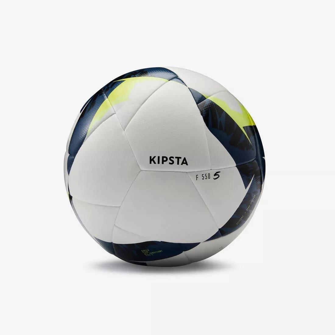 Hybrid Size 5 Football F550, White, No Color, large image number 0