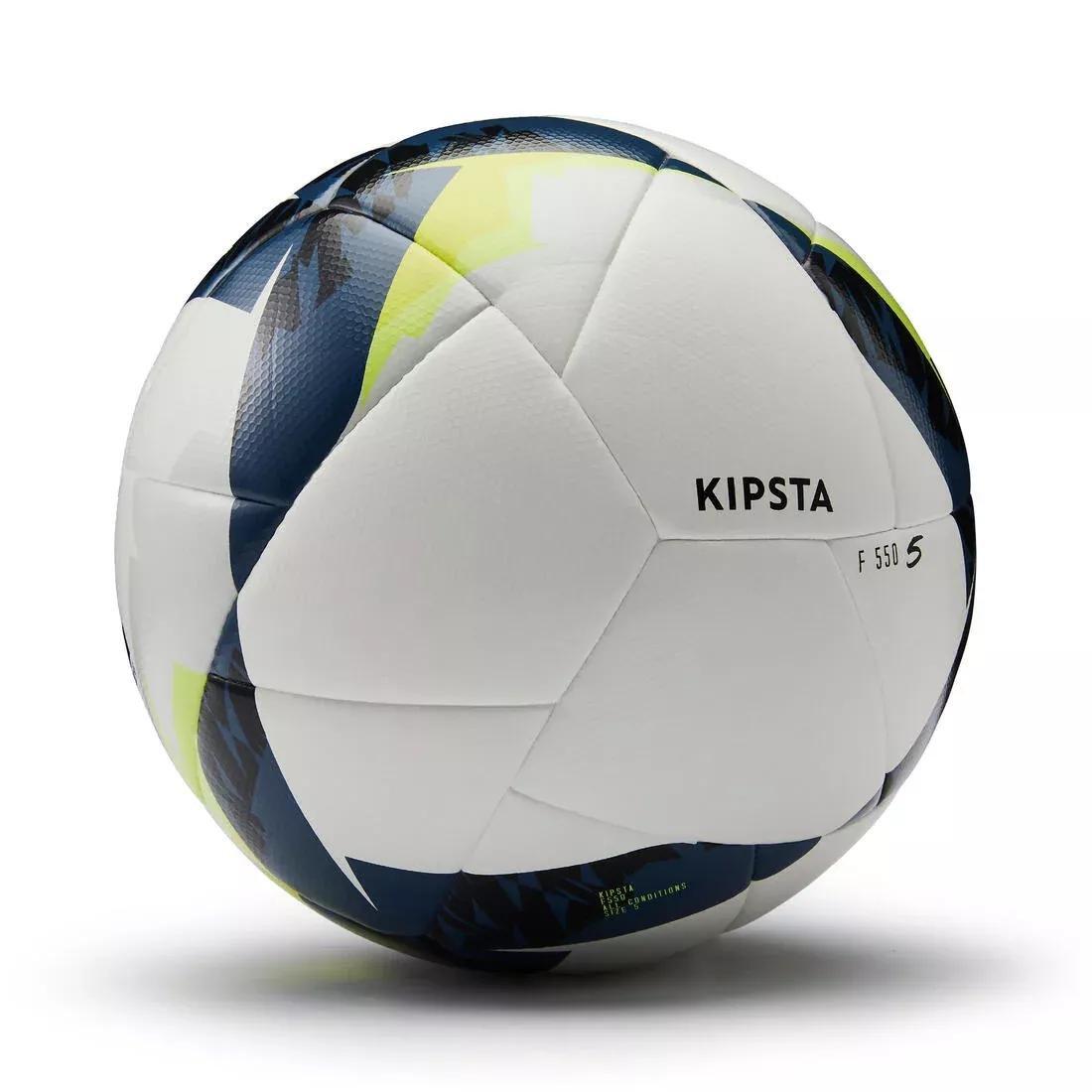 KIPSTA - Hybrid Size 5 Football F550, White