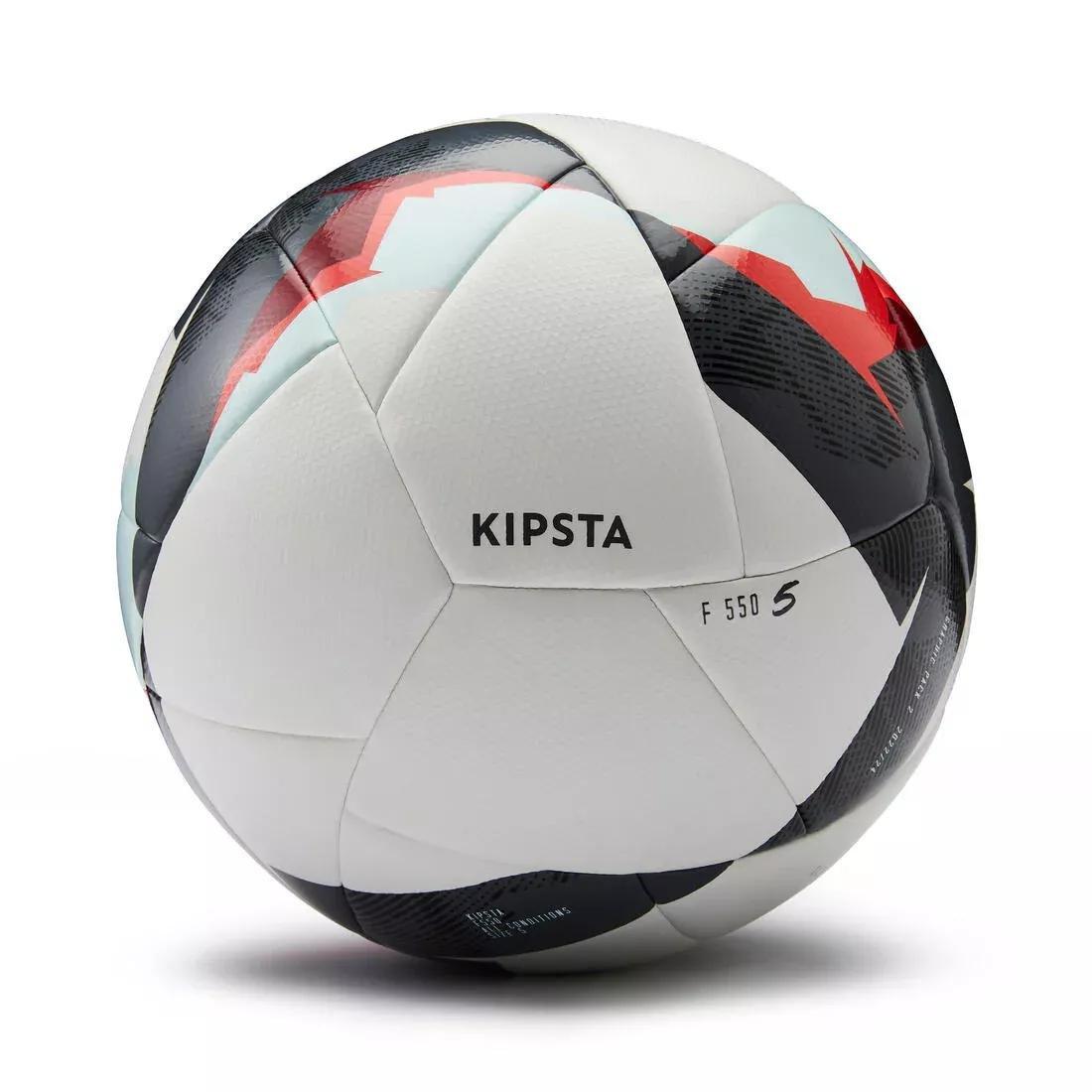 Hybrid Size 5 Football F550, White, No Color, large image number 3