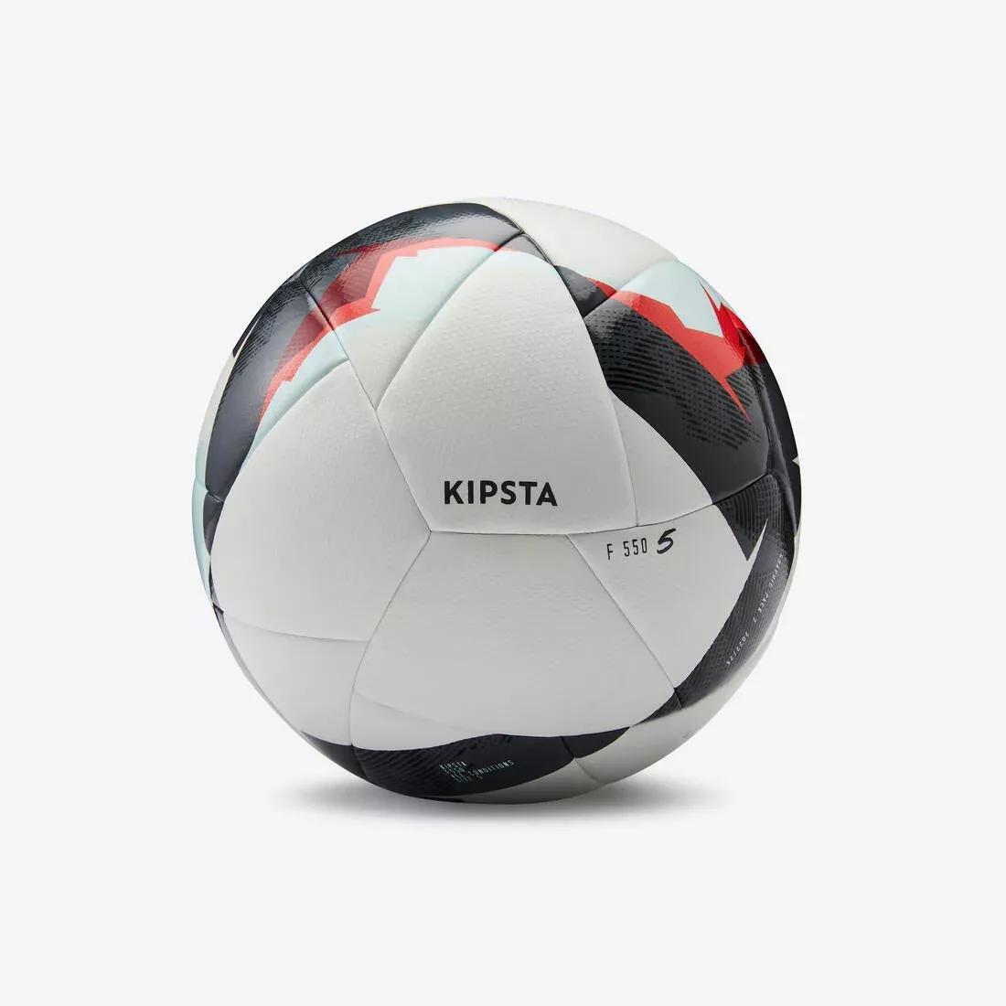 Hybrid Size 5 Football F550, White, No Color, large image number 1