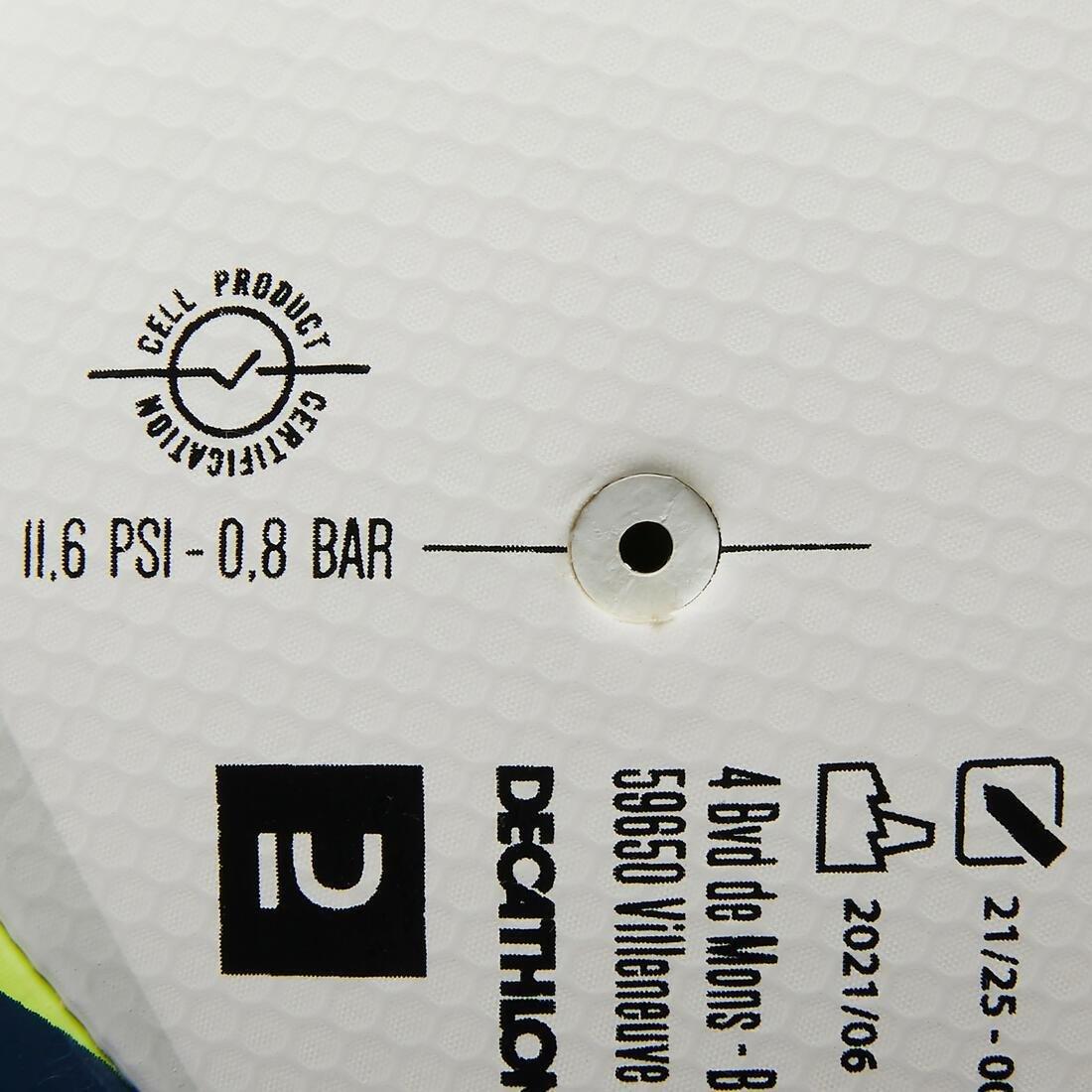 Hybrid Size 5 Football F550, White, No Color, large image number 9
