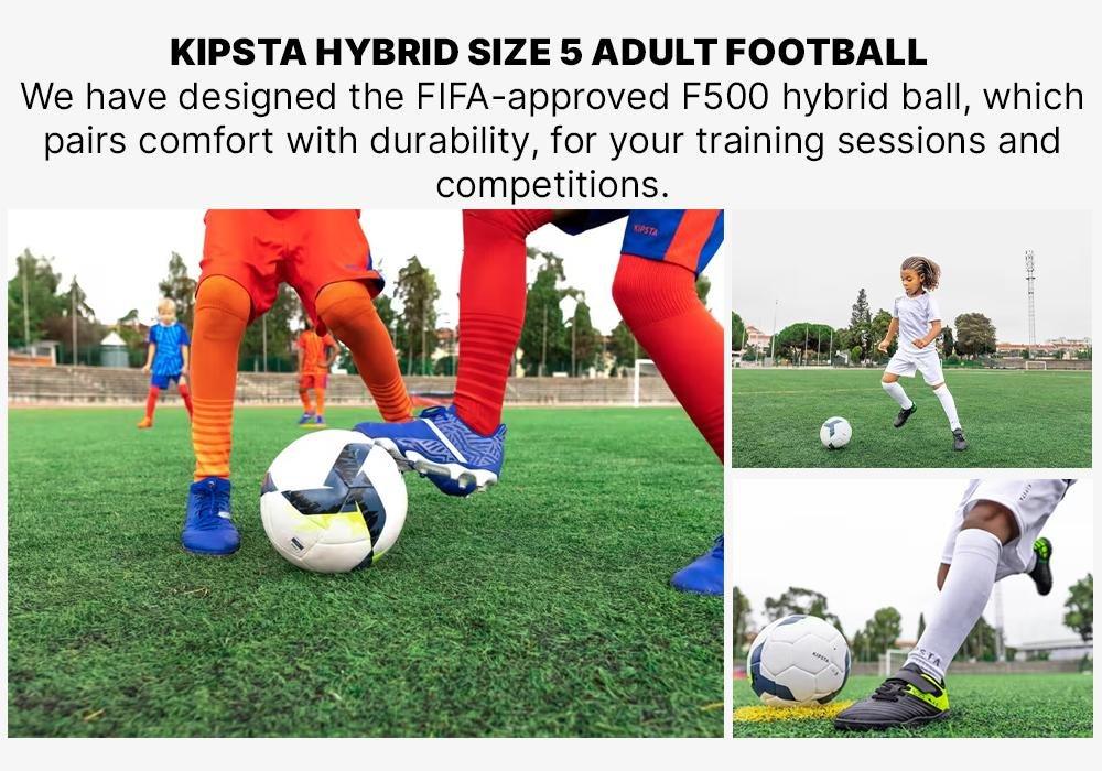 Hybrid Size 5 Football F500, White, No Color, large image number 18
