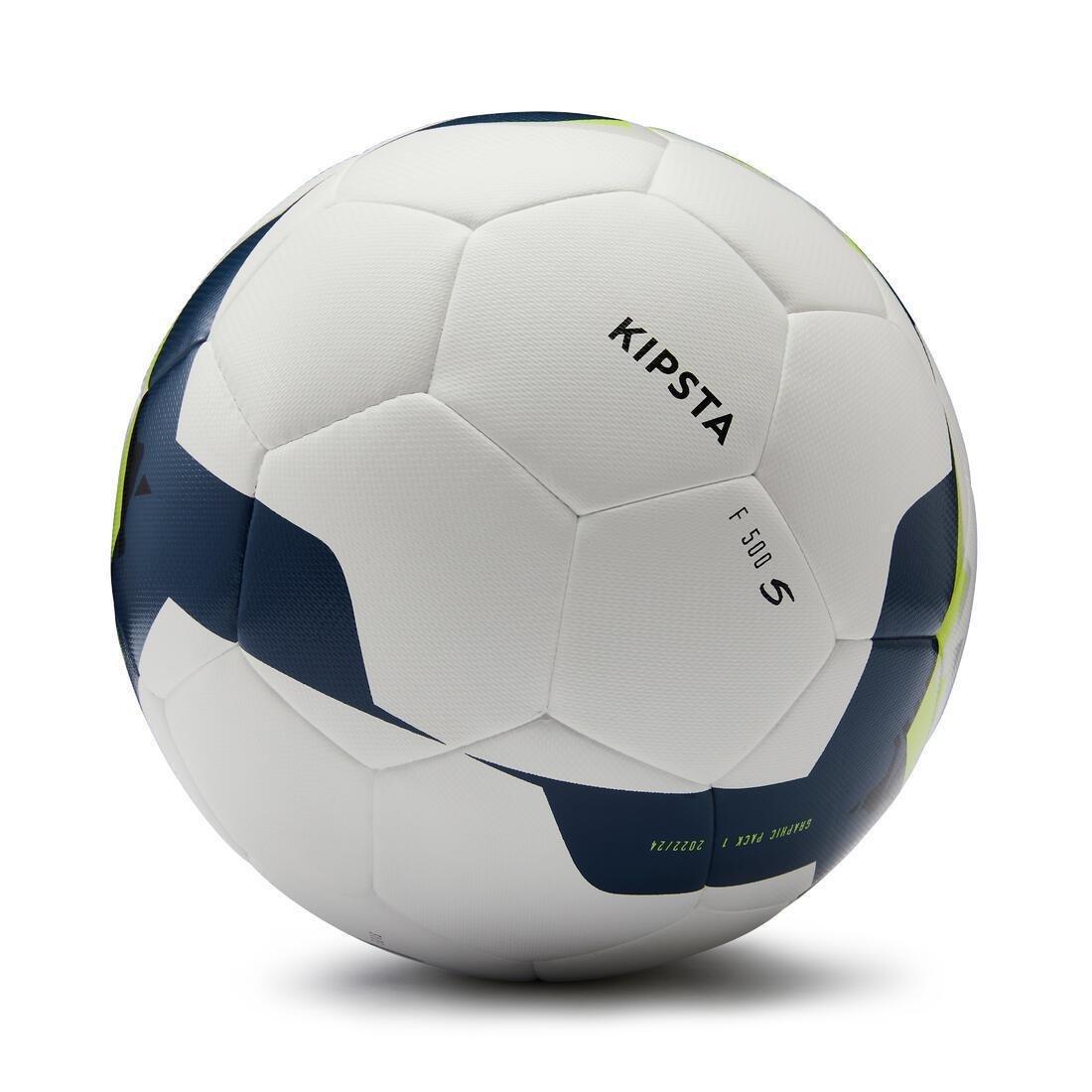 Hybrid Size 5 Football F500, Red, No Color, large image number 7