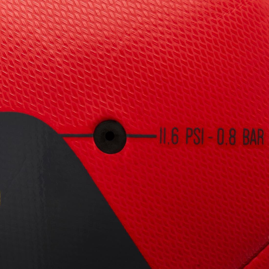 Hybrid Size 5 Football F500, Red, No Color, large image number 14