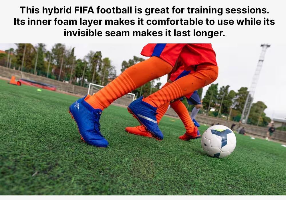 Hybrid Football Fifa Basic F500 Size 4, White, No Color, large image number 19
