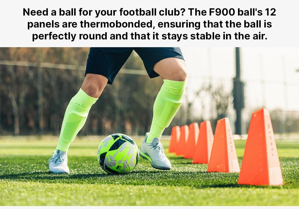 Thermobonded Size 5 Football Fifa Pro F900, White, No Color, large image number 19