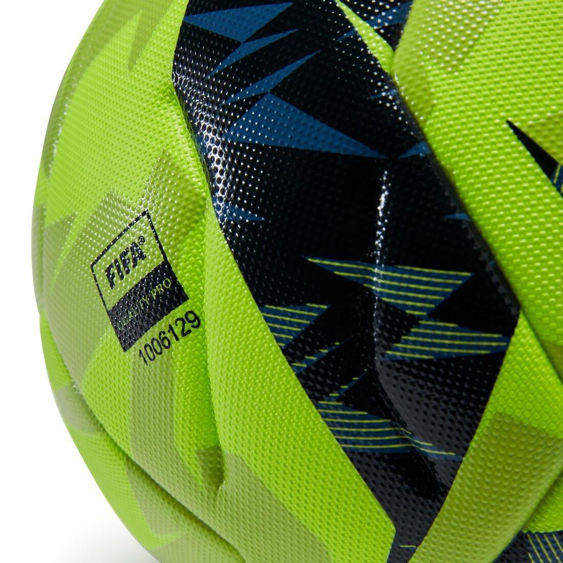 KIPSTA - Thermobonded Size 5 Football Fifa Quality Pro F950, Yellow