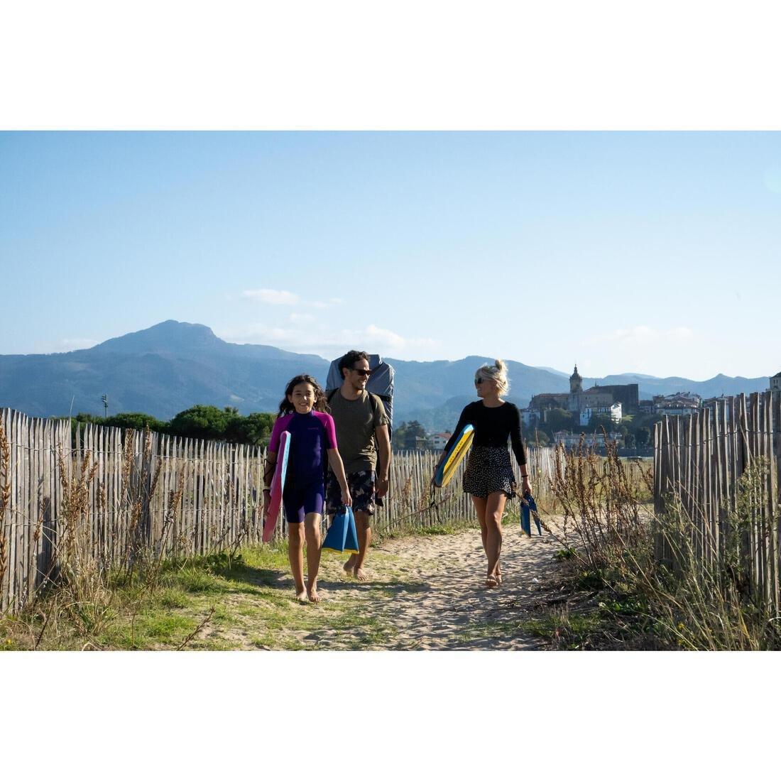 Bodyboard Fins - 100, Blue, No Color, large image number 5