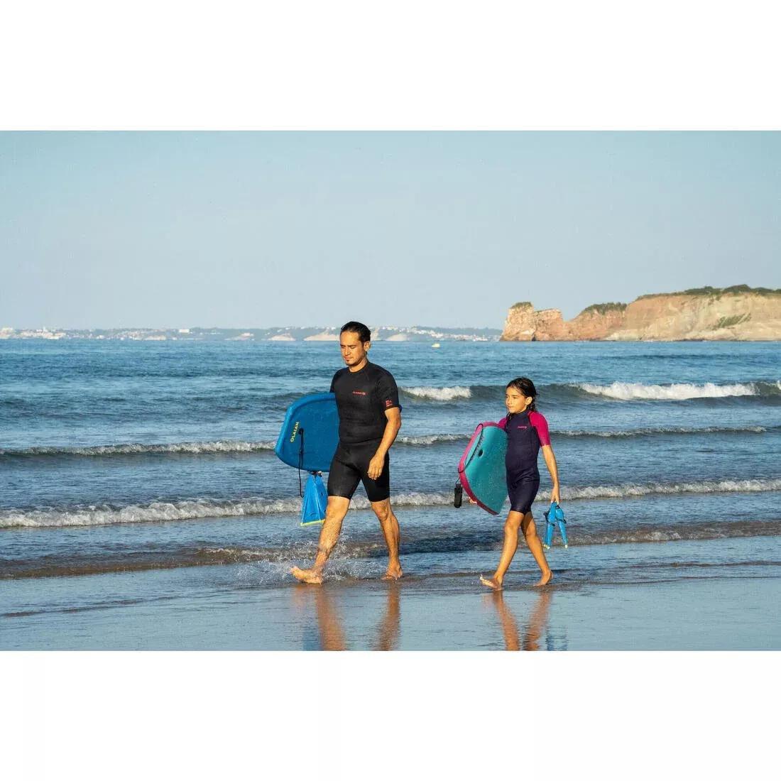 Bodyboard Fins - 100, Blue, No Color, large image number 6