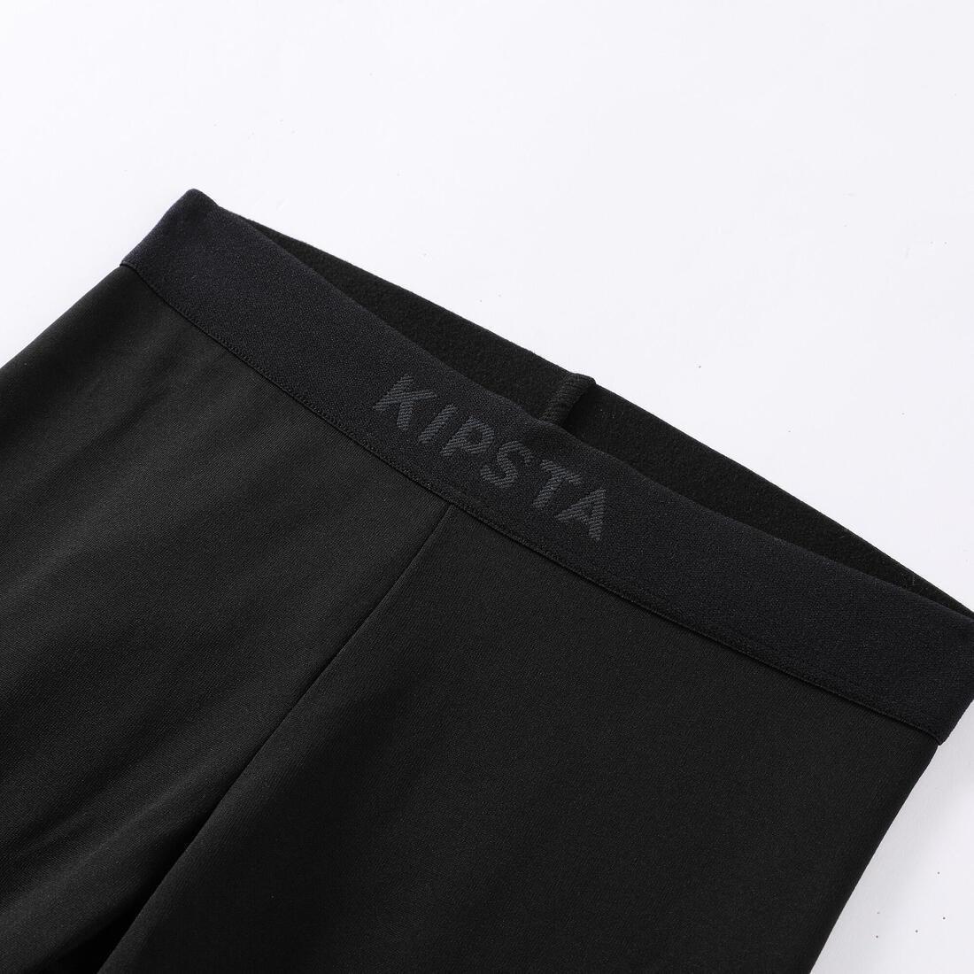Kids Girls Thermal Tights - Keepconfort 100, Black, , large image number 1