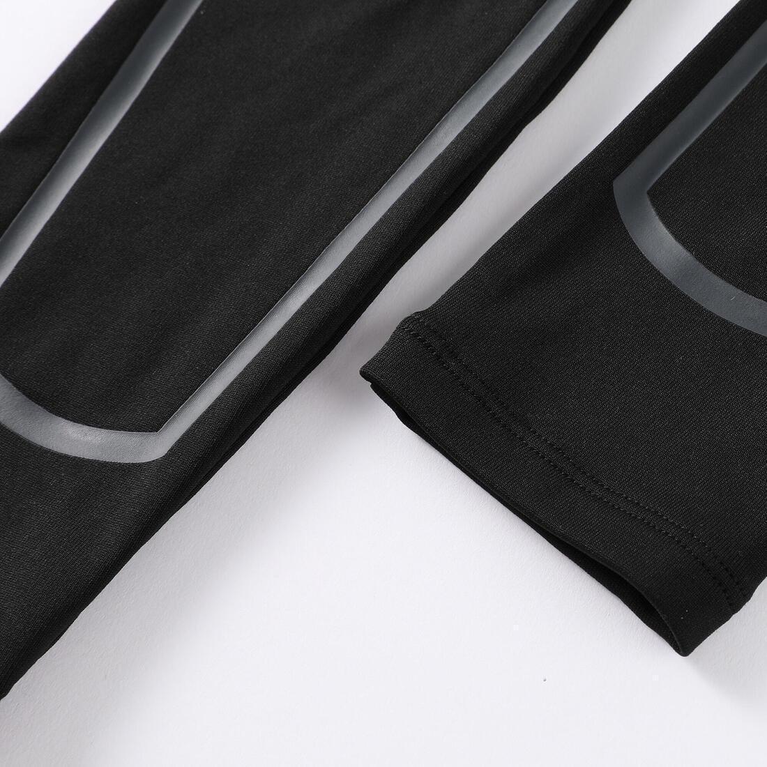 Kids Girls Thermal Tights - Keepconfort 100, Black, No Color, medium