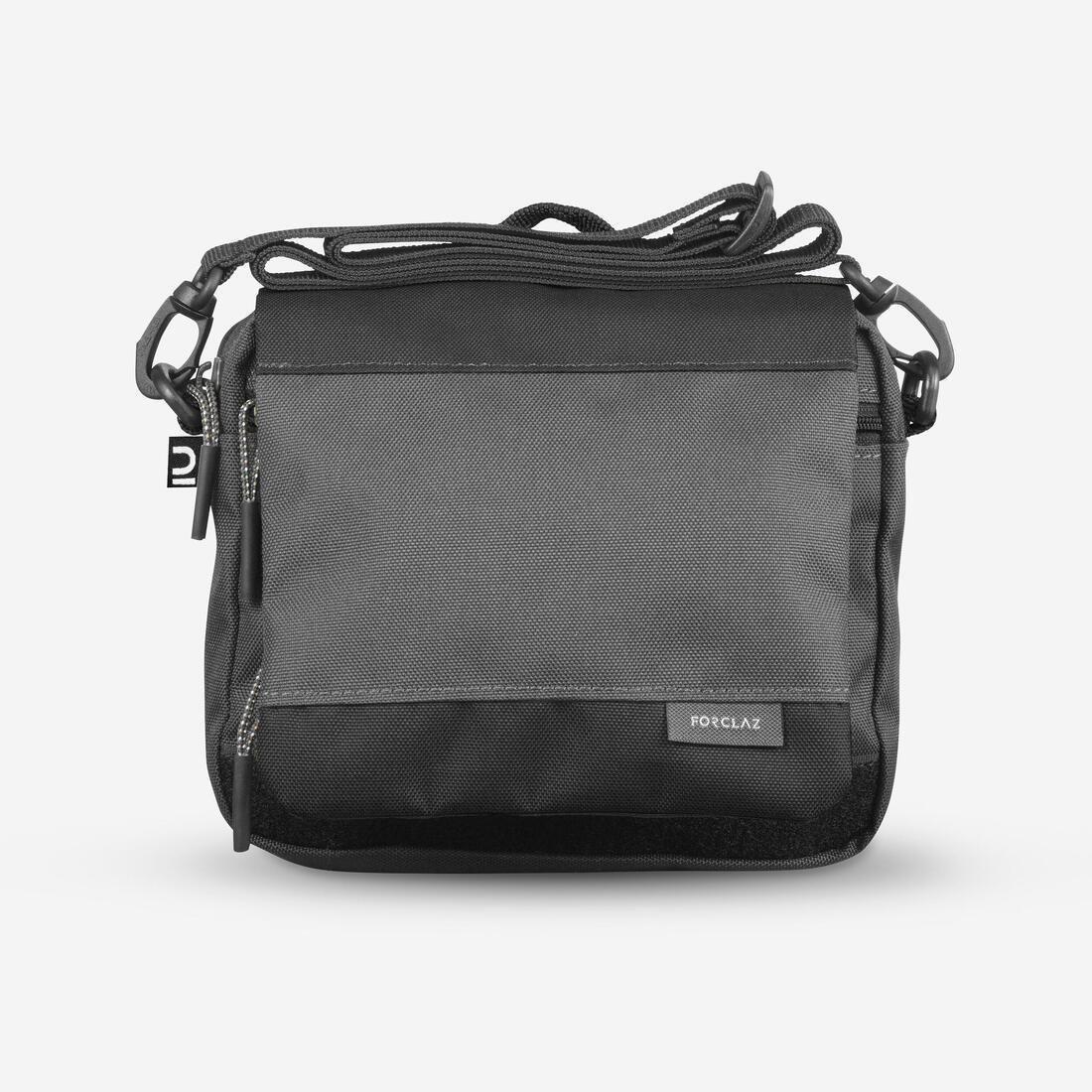 Men Multi-Pocket Travel Bag, Black, No Color, large image number 0