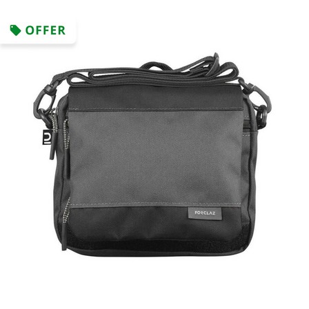 FORCLAZ - Multi-Pocket Travel Bag, Black