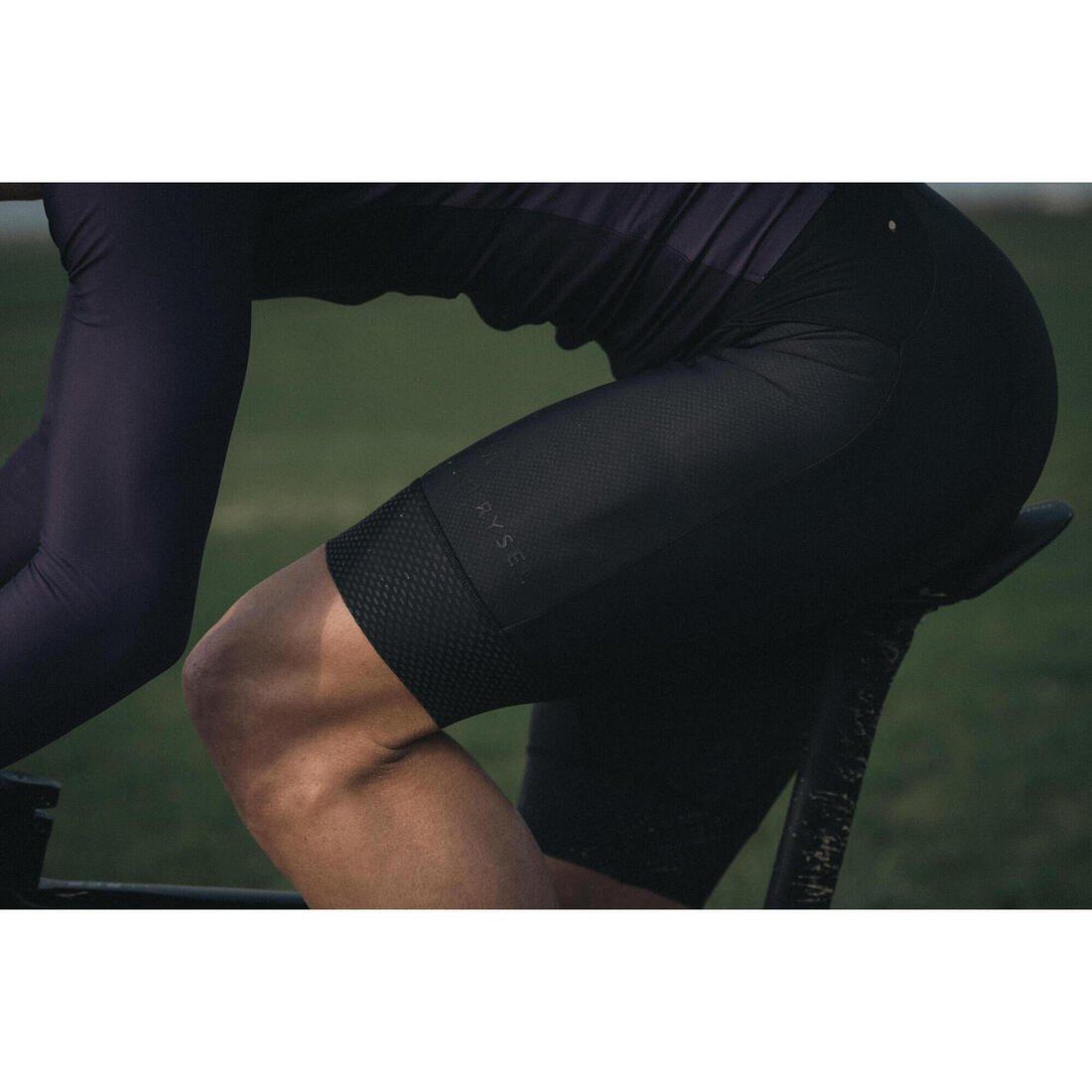 Men Road Cycling Cool Weather Cycling Shorts, Black, No Color, large image number 5