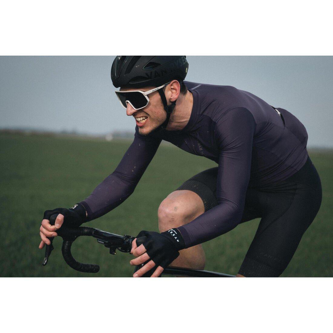 Men Road Cycling Cool Weather Cycling Shorts, Black, No Color, large image number 6