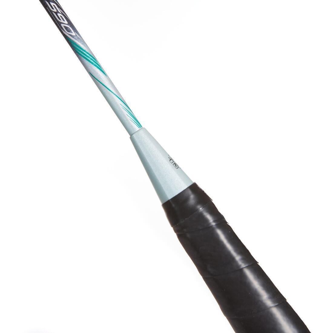 Adult Badminton Racket Br 590, Black, No Color, large image number 6