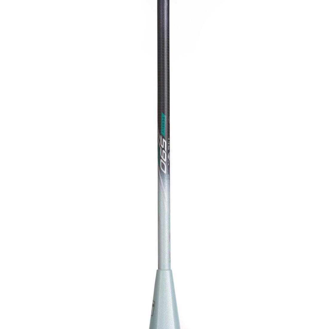Adult Badminton Racket Br 590, Black, No Color, large image number 9