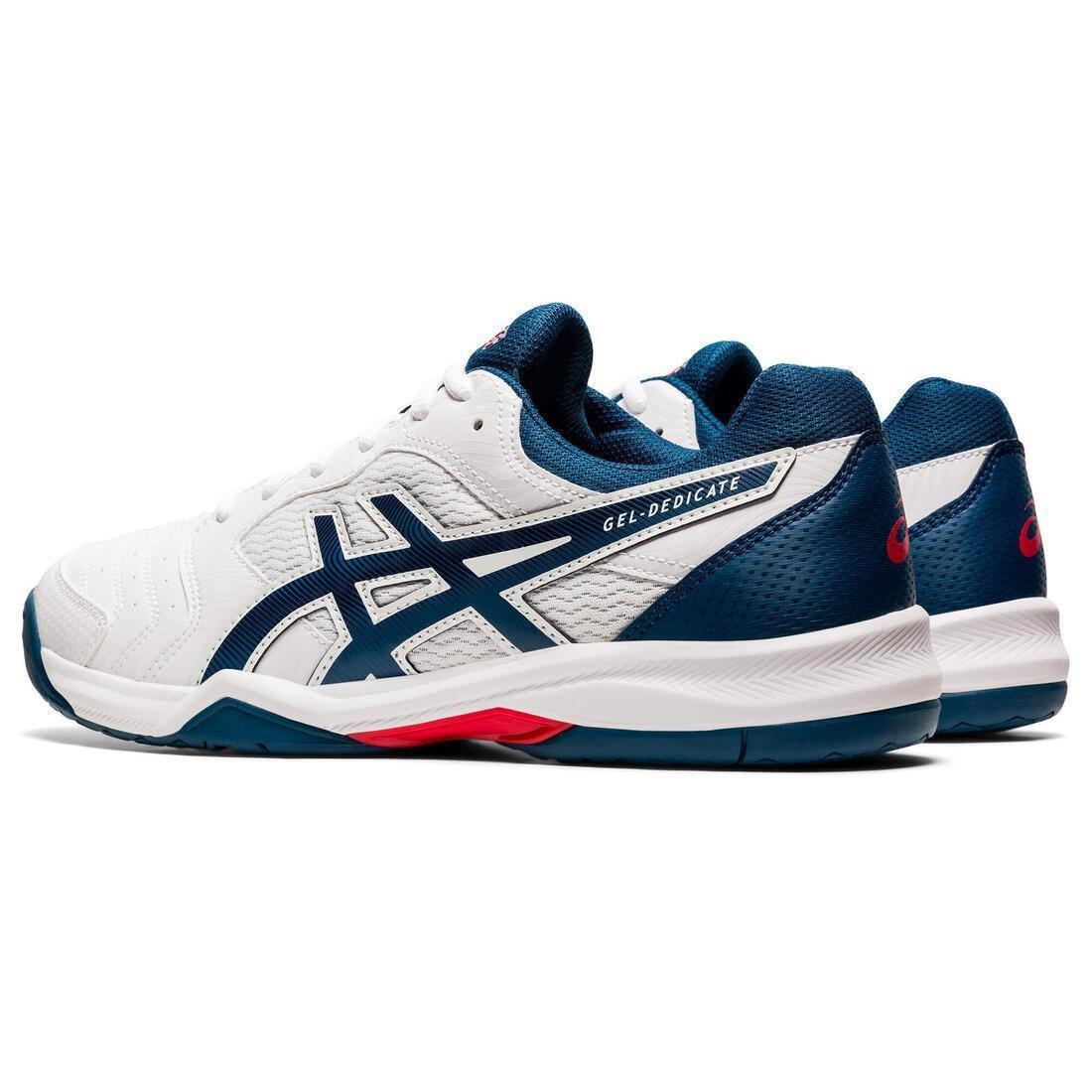 Men's Multi-Court Tennis Shoes Gel Dedicate - White/Blue, , large image number 3