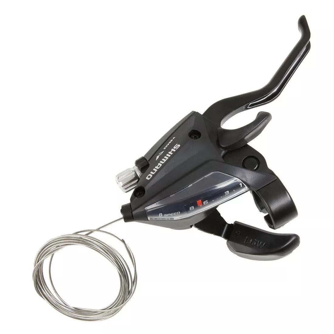 Front Derailleur Shifter + Brake Lever Combo 8-Speeds Shimano, No Color, medium