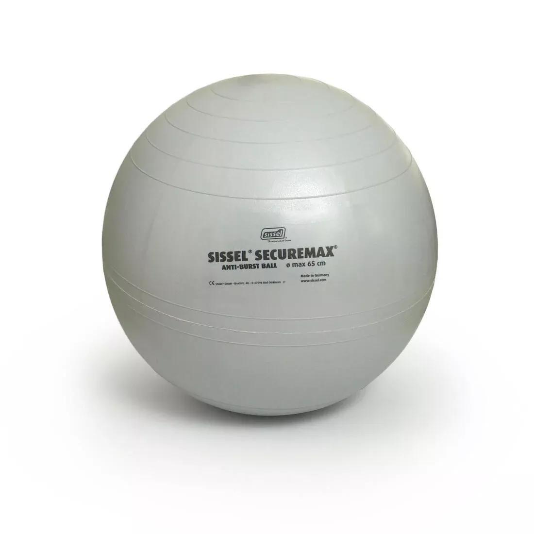 Gym Ball Secure Max Fitness, Pink, No Color, large image number 0
